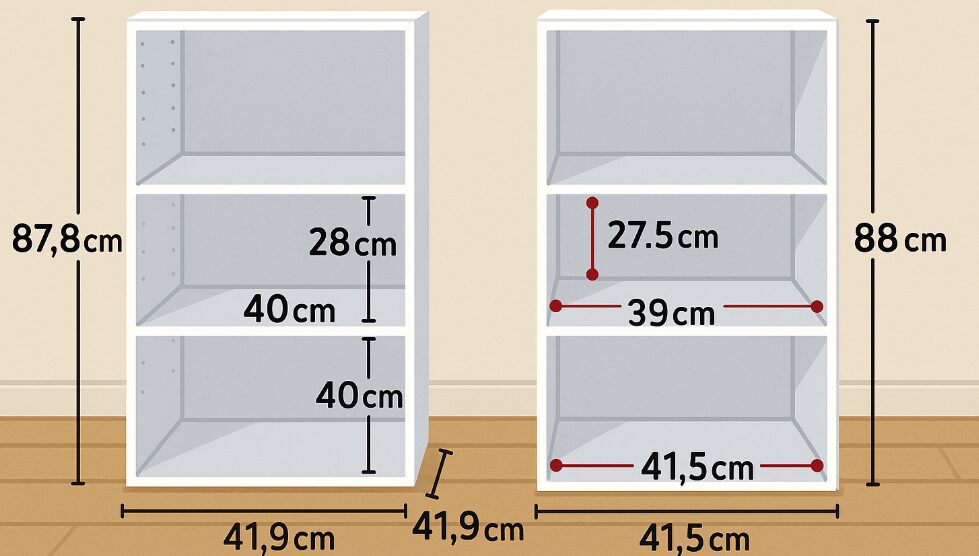 カラーボックスの棚板を増やすDIY術とおすすめグッズ紹介 | 家具キューブ